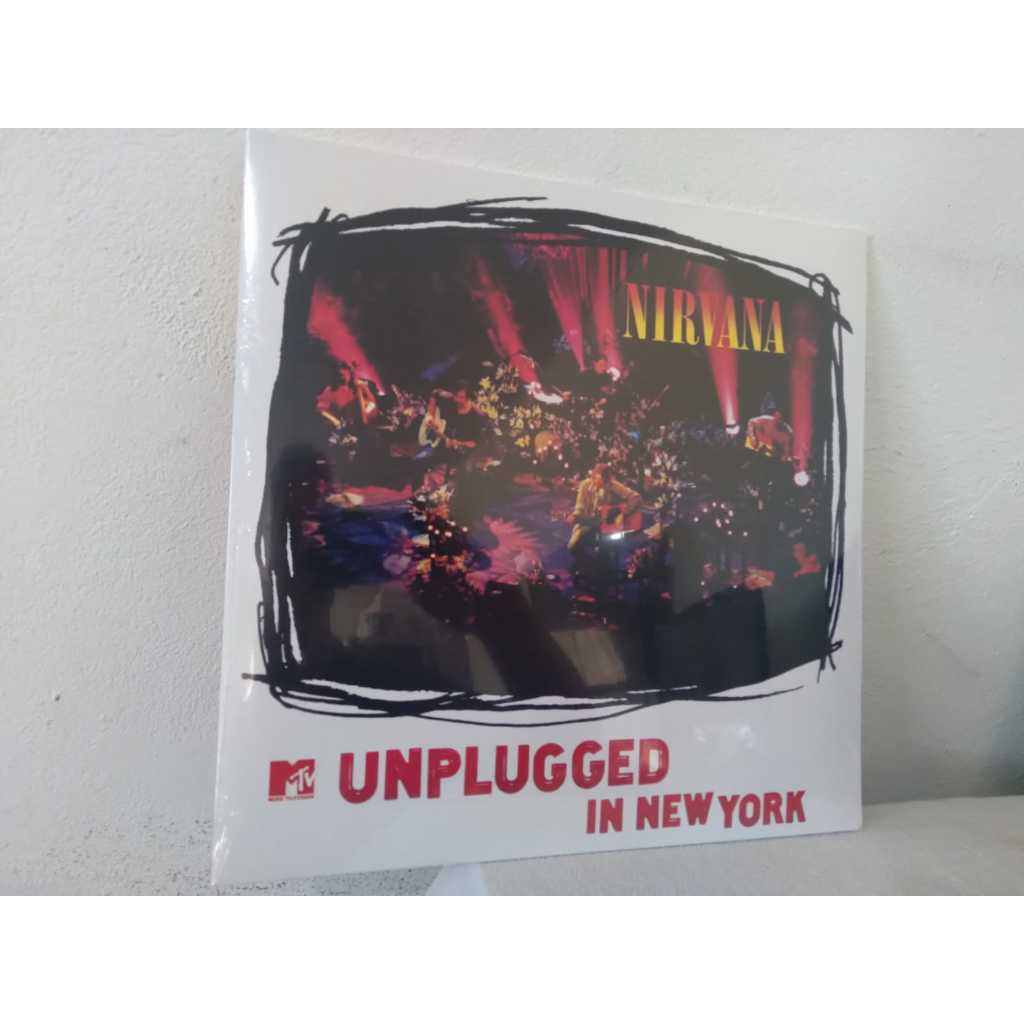 Lp Nirvana - Mtv Unplugged In New York - Novo - lacrado | Shopee Brasil