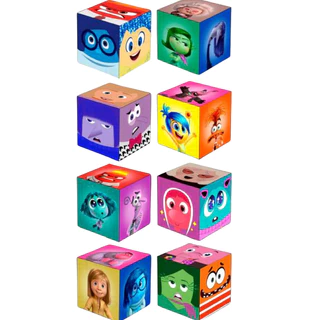 ALMOFADA CUBO DIVERTIDAMENTE 2 PERSONAGENS