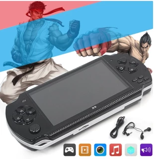 Videogame Portatil A7 PLUS Tela 5.1" +2500 Jogos 16GB Memoria TF Card FM Camera Fotografica MP5
