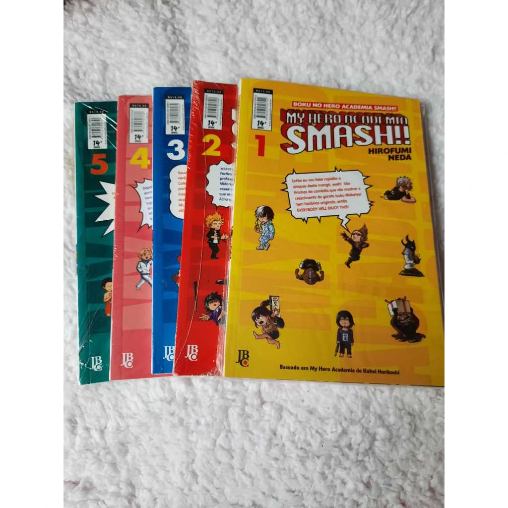 Mangá My Hero Academia Smash!! completo