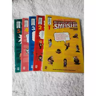Mangá My Hero Academia Smash!! completo