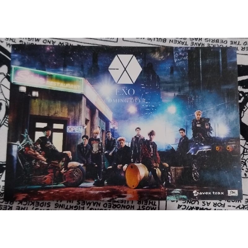 Postcard oficial Exo kpop | Shopee Brasil