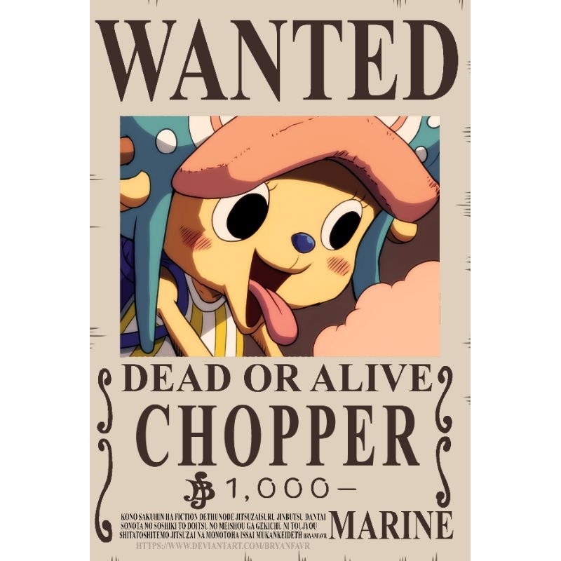 Quadro One Piece Wanted Luffy Gear 5 Zoro Sanji Wano Placa