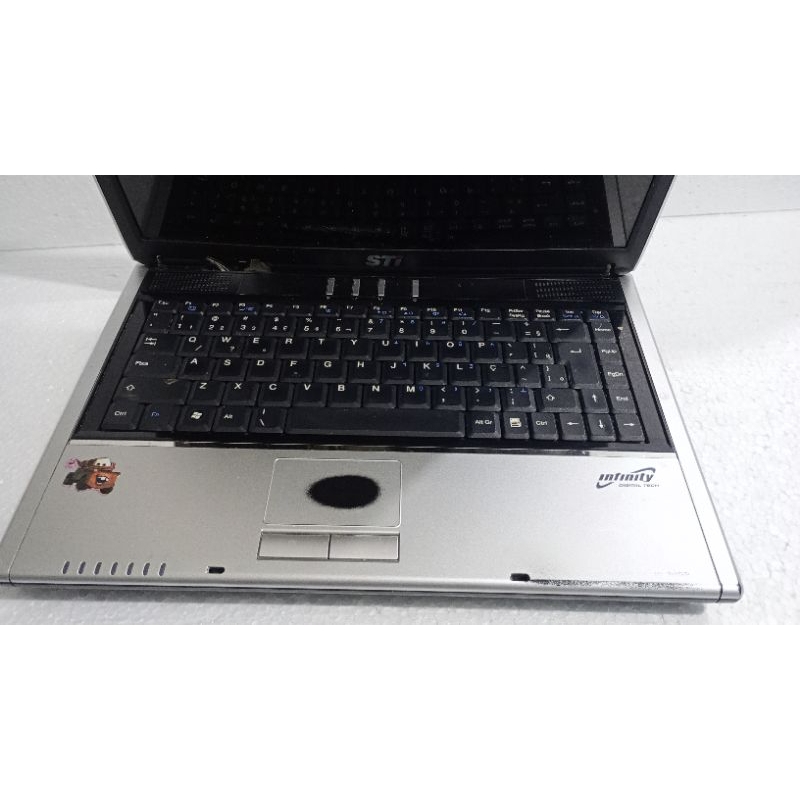 carcaça de notebook sti modelo is 1462, com defeito. | Shopee Brasil