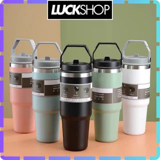 Garrafa COPO Térmica 900ML Portátil Em Barra De Gelo Carro Copo De Café Aço Inoxidável Grande Capacidade Isolamento Térmico