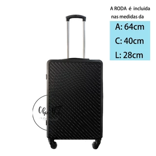 Mala De Viagem 20kg ABS Despachar Mala Media 20kilos Com Roda 360 Com Senha Menor Preço Promoção