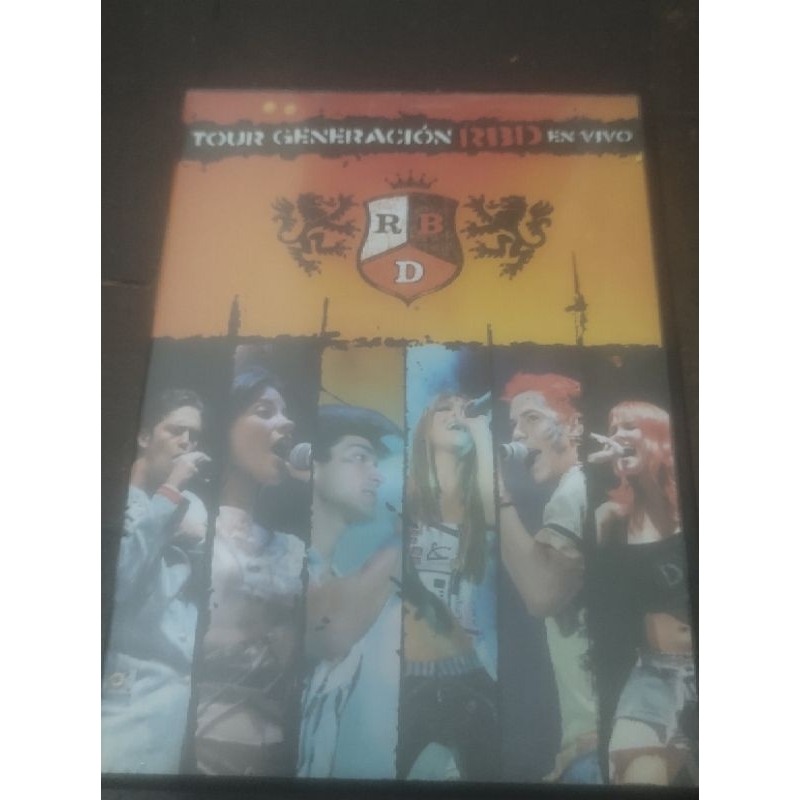 DVD RBD GENERATION TOUR | Shopee Brasil