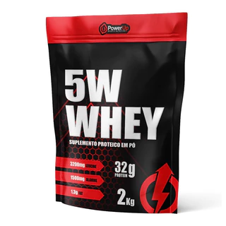 Whey 5W Power UP 2kg Concetrado Isolado (Original)