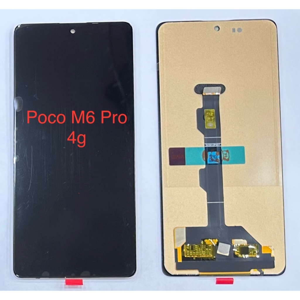 Schermo LCD IYAiYO Per Xiaomi Poco M6 Pro 4G - Display InCell Con Kit Di Attrezzi - Nero