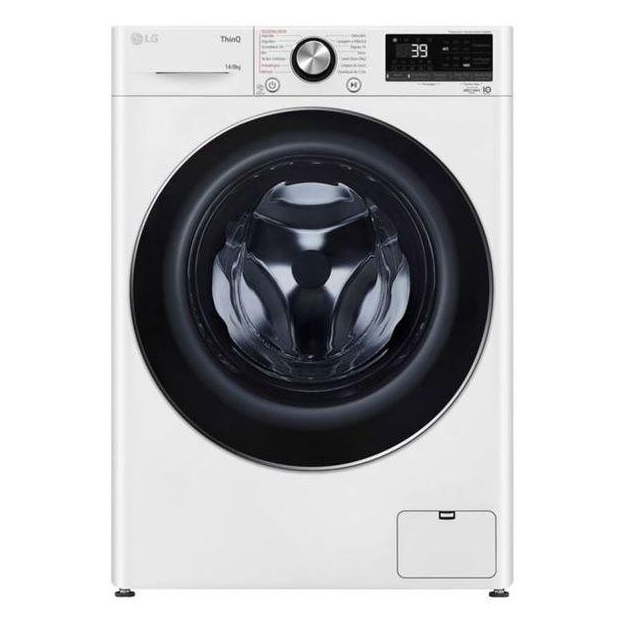 Lava e Seca Smart LG VC2 14kg Branca com Inteligência Artificial AIDD CV9014WC2 127V