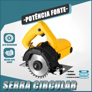 Serra Mármore Profissional Tipo Makita Vonder Smv1300s - Madeira, Concreto 1300W em Oferta na Shopee