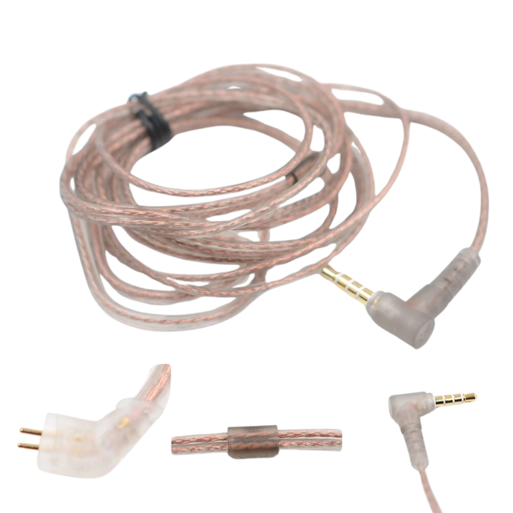 Cabo Kz Tipo C Sem Mic Para Fones Zs10 Pro Zsn Pro Zsn Asx