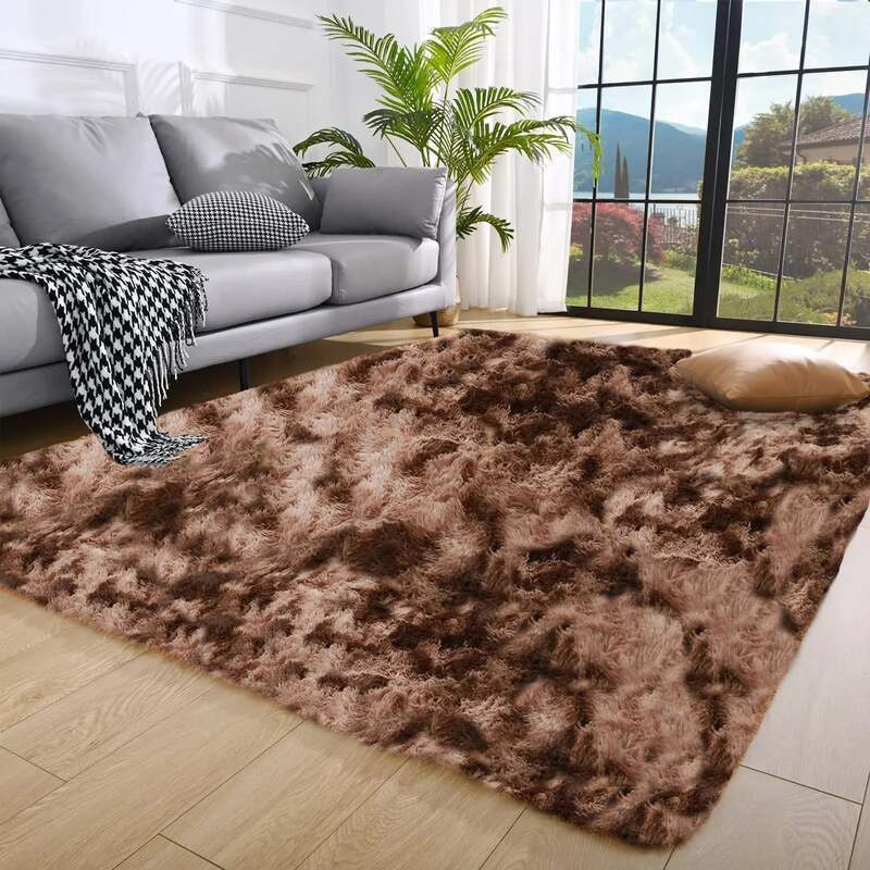 Tapete Peludo, Felpudo De Sala Ou Quarto Luxo 2,00 X 1,50 varias cores