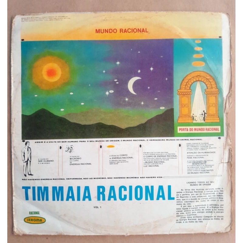 LP Tim Maia / Racional vol1 / edição original | Shopee Brasil