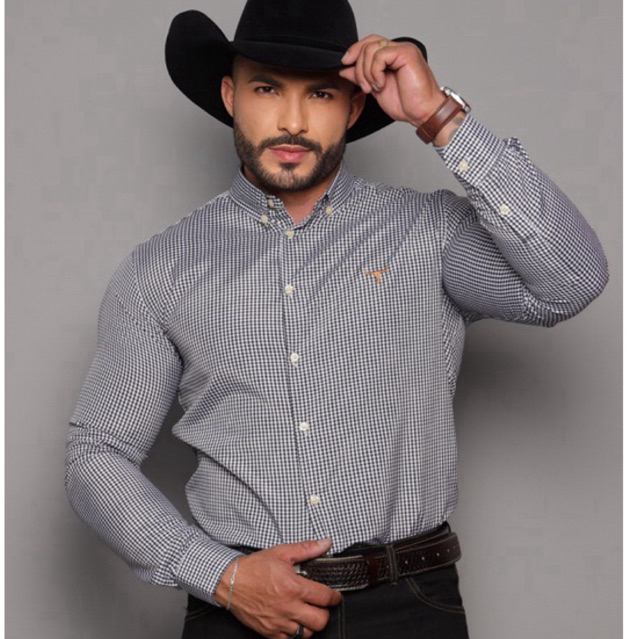 Camisa Country Xadrez Manga Longa Masculina Social Slim Fit Envio ...