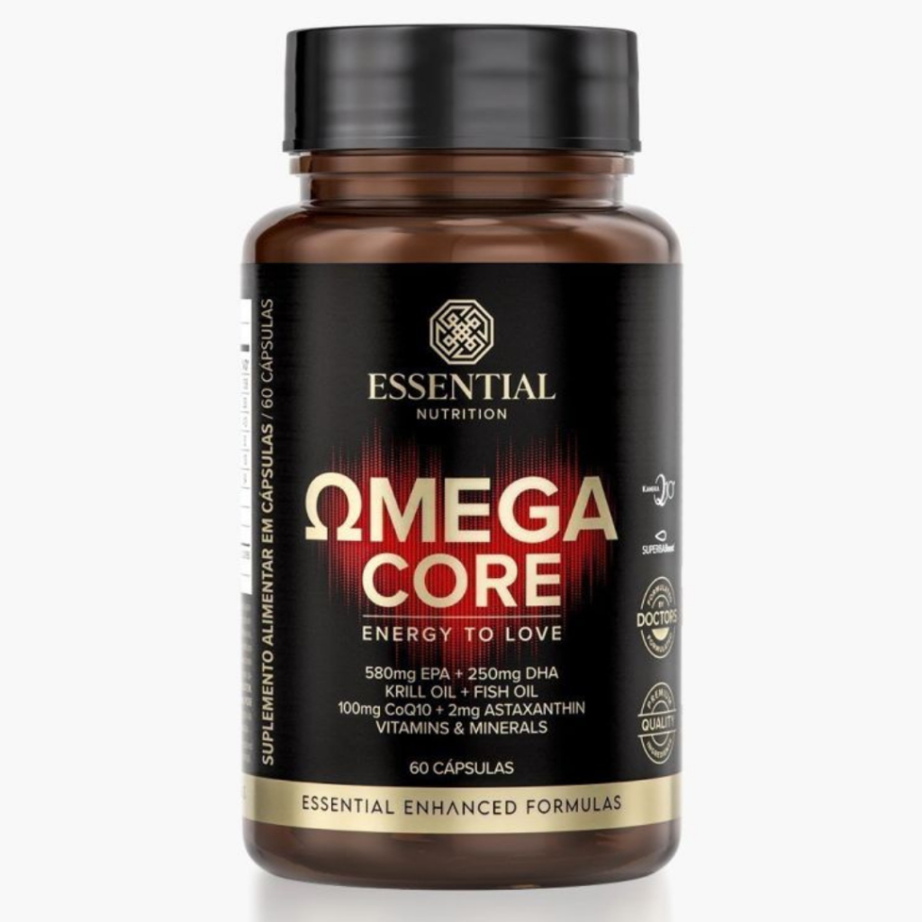 Ômega Core Energy Coq10 Ômega 3 60 Cápsulas - Essential