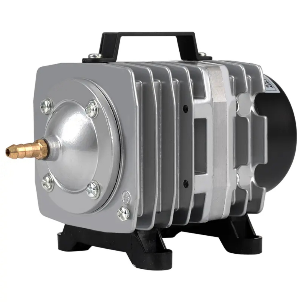 Bomba Compressor De Ar 18w Aquário Laser Co2 - 25 Litros