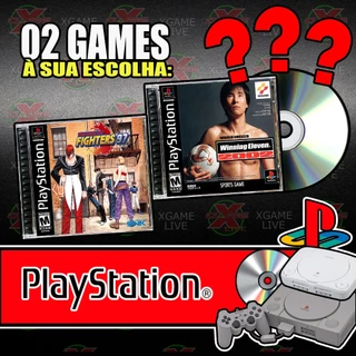 02 GAMES PS1 - Sua escolha - Repro By XGAMELIVE