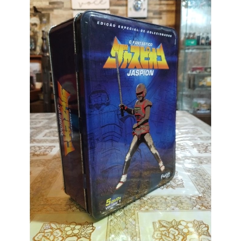 Box Jaspion Vol 1 Lata | Shopee Brasil