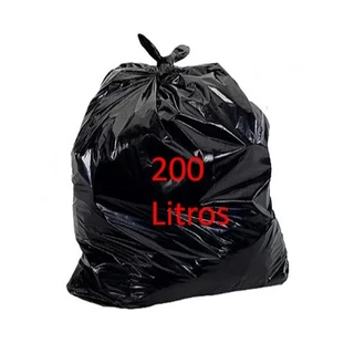Saco de lixo de 200 litros para entulho reforçado