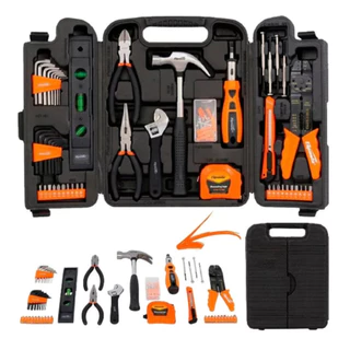 KIT DE FERRAMENTAS 129 PCS SPARTA