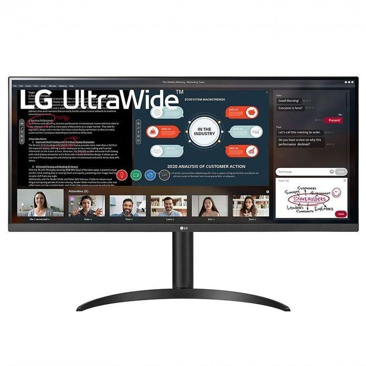 Monitor UltraWide LG 34" IPS Full HD HDR10 AMD FreeSync 34WP550-B