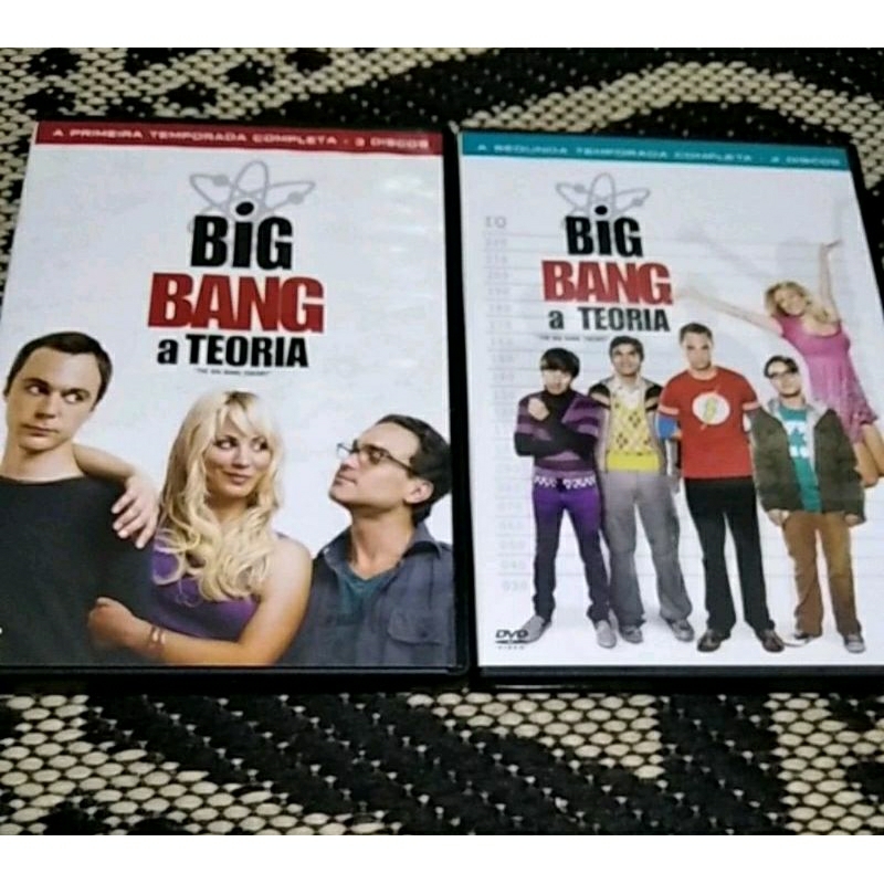 série Dvd big bang a teoria - Temp 123 completa | Shopee Brasil