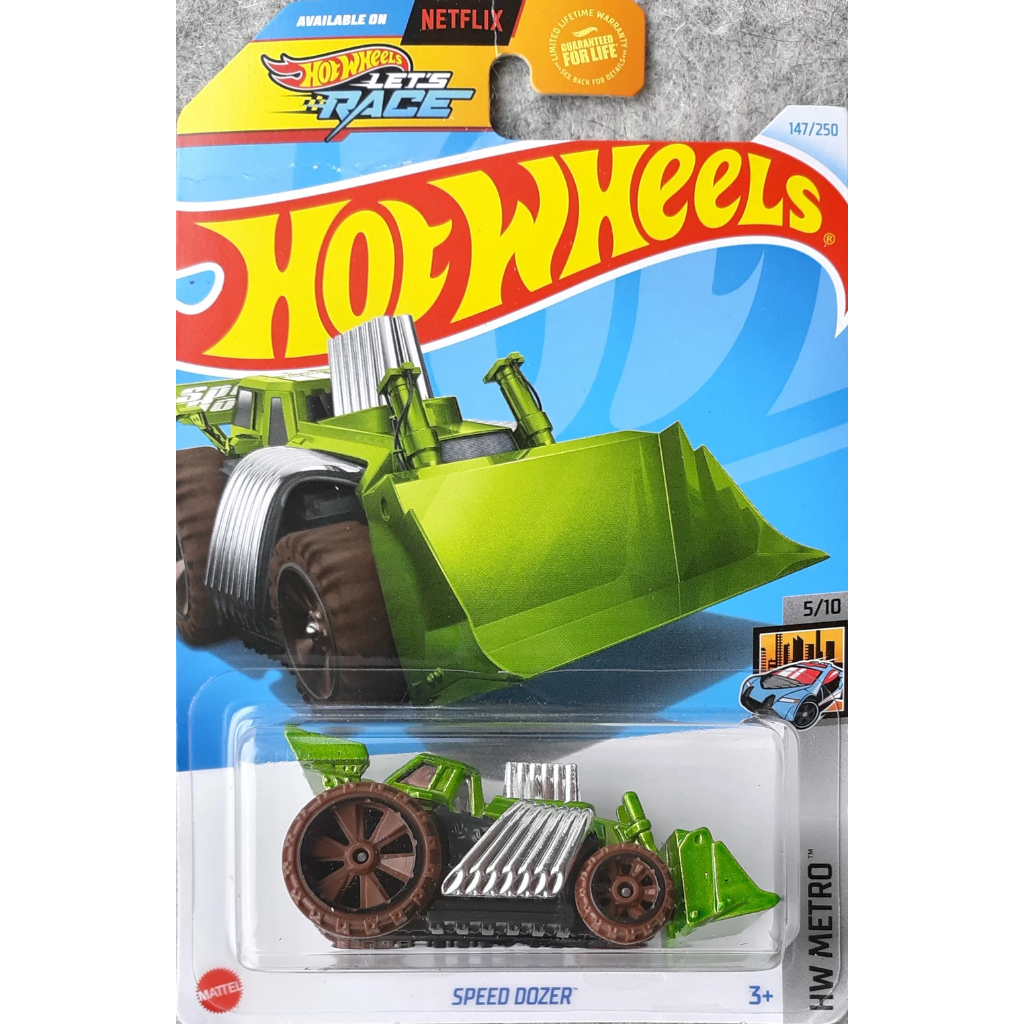 CARRINHO HOT WHEELS - HW METRO - SPEED DOZER | Shopee Brasil