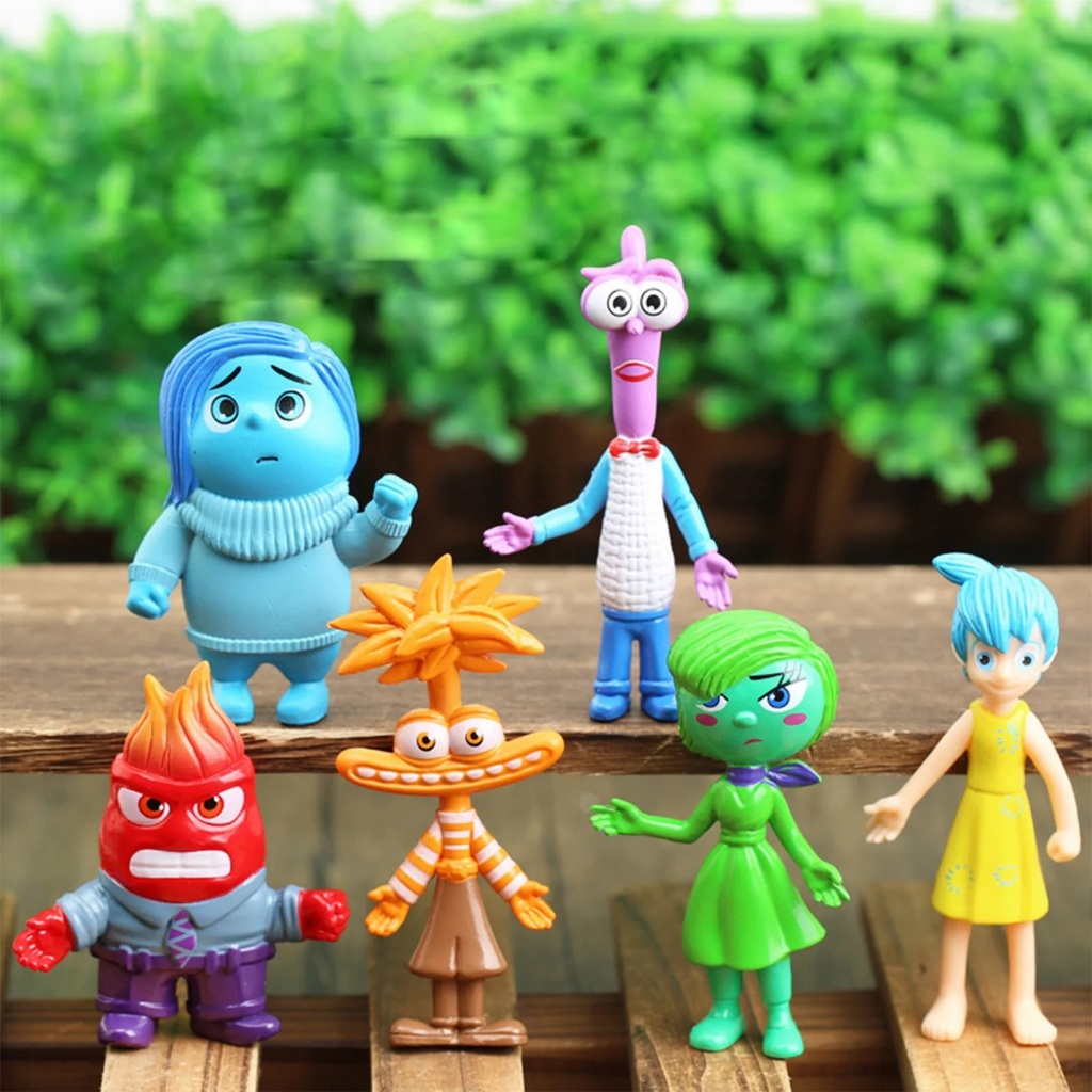 Divertida Mente kit de personagens Bonecos Brinquedo. | Shopee Brasil