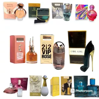 Kit Perfume Feminino Perfume Masculino Miniatura 25 a 40ml