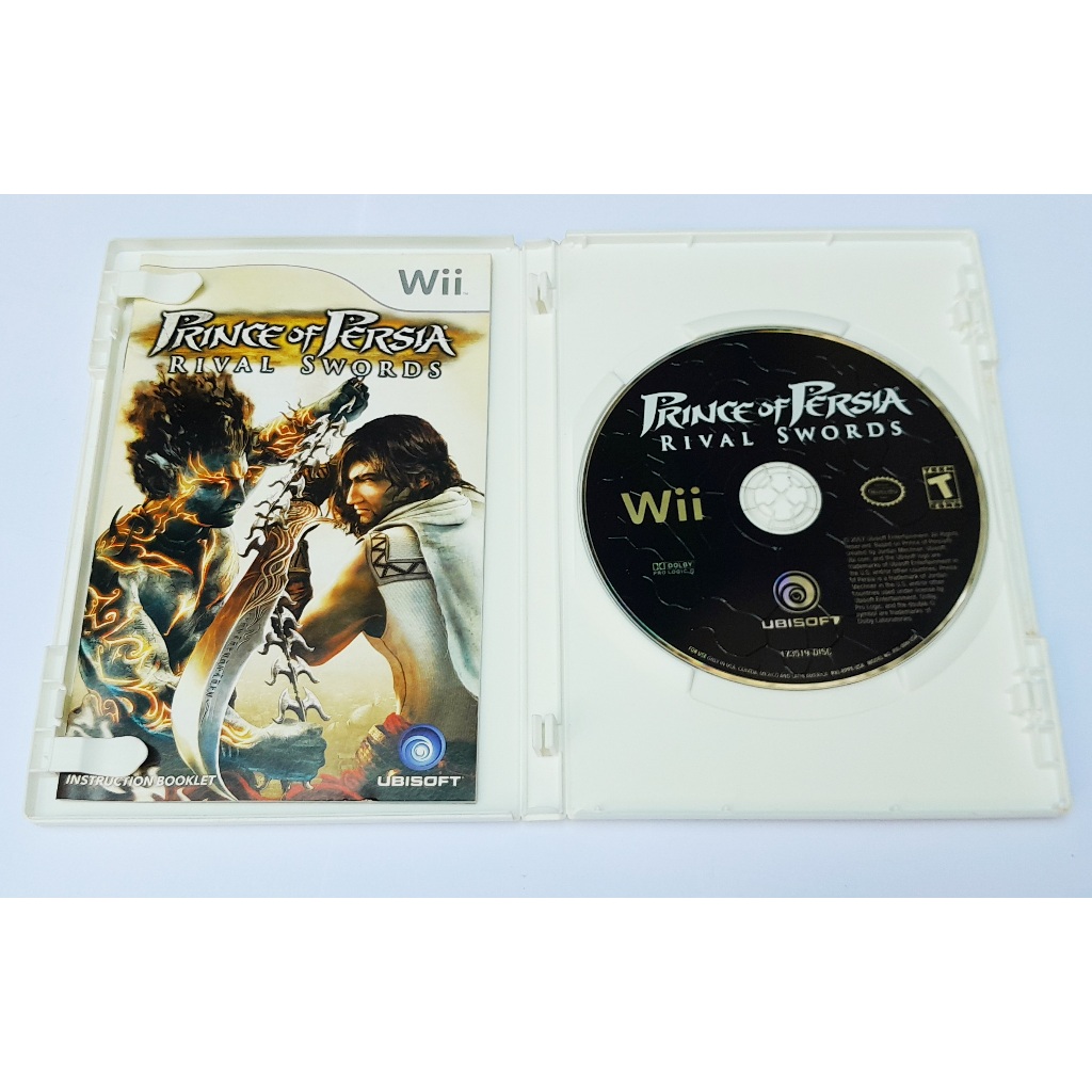 Prince of Persia Rival Swords - Nintendo Wii | Shopee Brasil