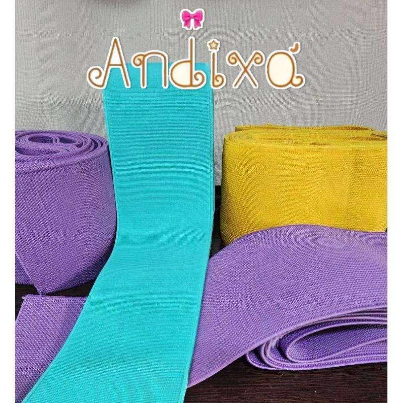 ELÁSTICO 8CM REFORÇADO/LARGO para ROUPAS/BINDER/CINTO/ARTESANATO/TECIDO ...