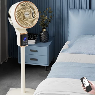 Ventilador de piso silencioso com controle remoto Ventilador elétrico de circulação de ar vertical -P13
