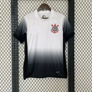 Camisa de Futebol Nova Style Degrade Gaviões Jogos 23/24 Masculina | Dry Fit - OFERTAÇO-MK!