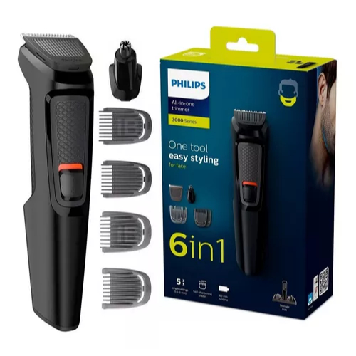 Aparador De Pelos Multigroom Mg3711/15 Philips Bivolt