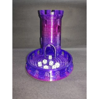 Torre de Dados para RPG e Jogos de Tabuleiro