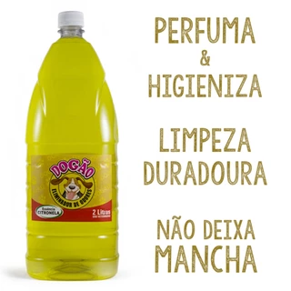 Desinfetante Eliminador De Odores Pet Dogão Citronela Para Cachorro Gato Bloqueador Neutralizador Anti Odor Tira Cheiro De Xixi Cocô Limpa Canil E Casa 2L