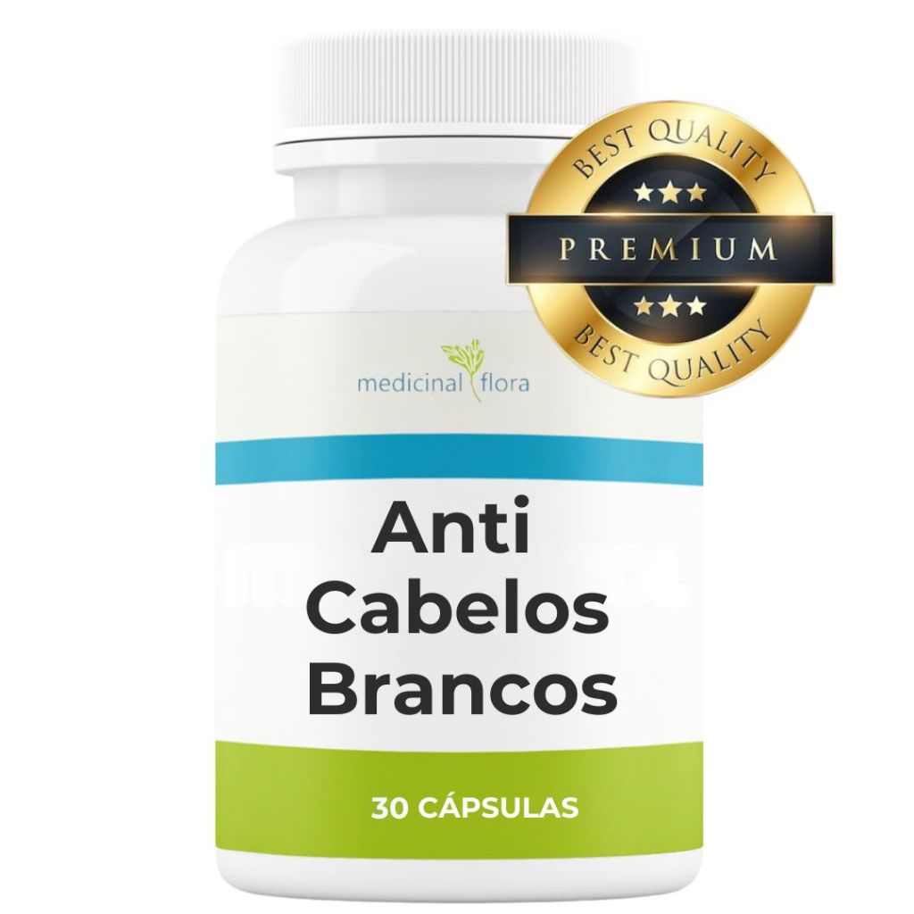 Vitaminas Anti Cabelos Brancos - 30 Cápsulas | Shopee Brasil