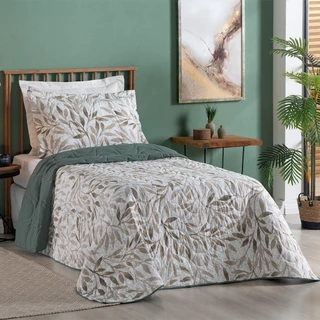 Kit Cobre Leito Percal 200 Fios Solteiro 2 Pçs Colori Estampado Dulpa Face