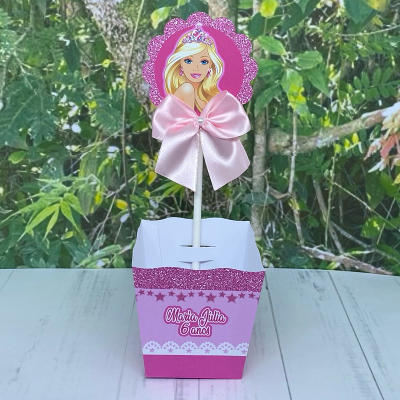 Centro de mesa de barbie princesa deals