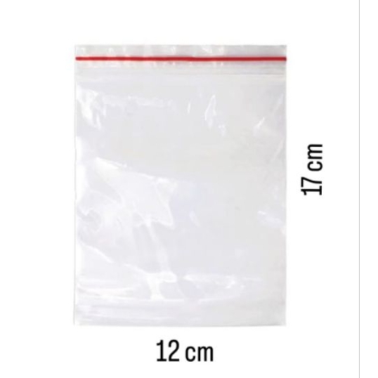 SACO ZIP LOCK N6 12X17 - 500 / 1000 EMBALAGEM LOJA