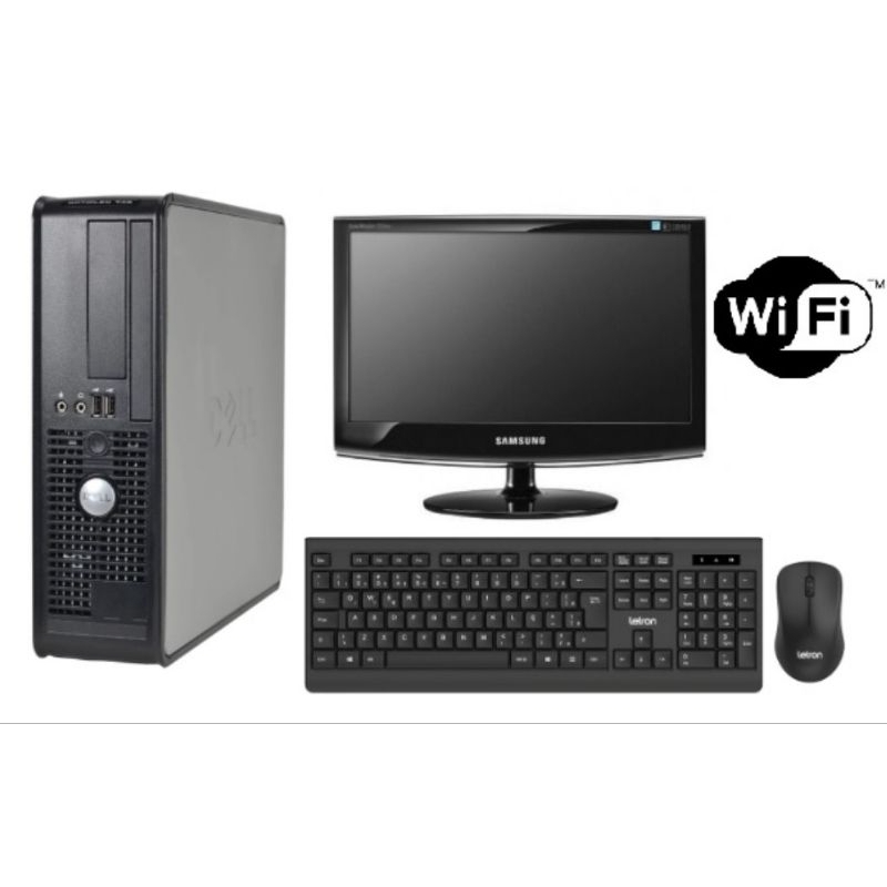 COMPUTADOR DESKTOP DELL CORE i7WI-FI 16GB SSD 240 COM TECLADO