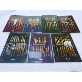 Coleção Arsène Lupin com 7 volumes