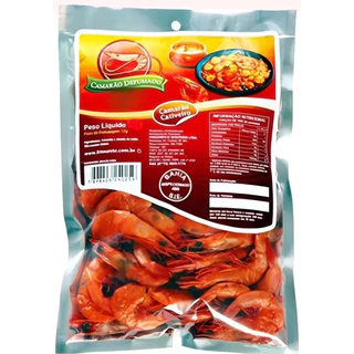 Camarão Seco Defumado Grande - 1,5kg 1kg 500g