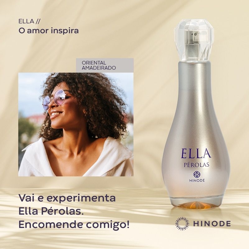 Perfume Linha Ella 100ml Original Hinode | Shopee Brasil