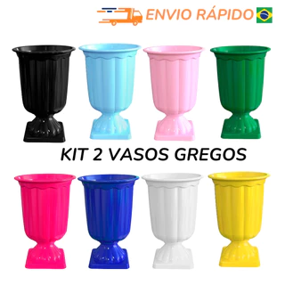 Kit 2 Vaso Grego decorativo