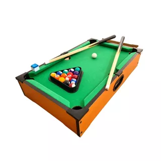 Mesa de Bilhar Mini Sinuca Infantil de Madeira Grande