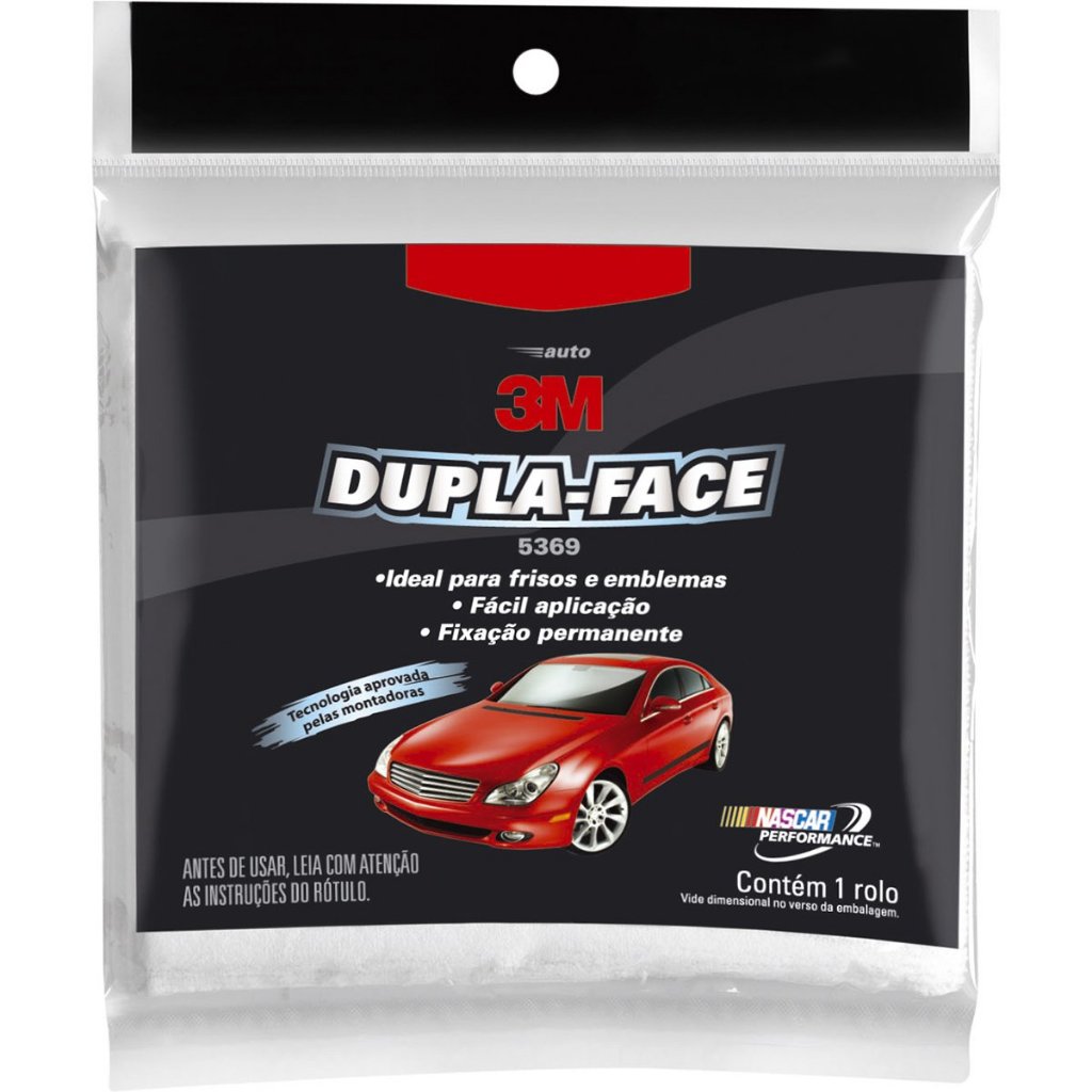 Fita Dupla Face 5369 Automotiva 12mmx3m Original 3m + Primer