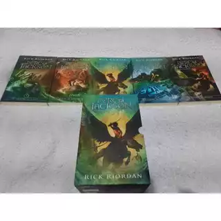 Box completo Percy Jackson E os Olimpianos