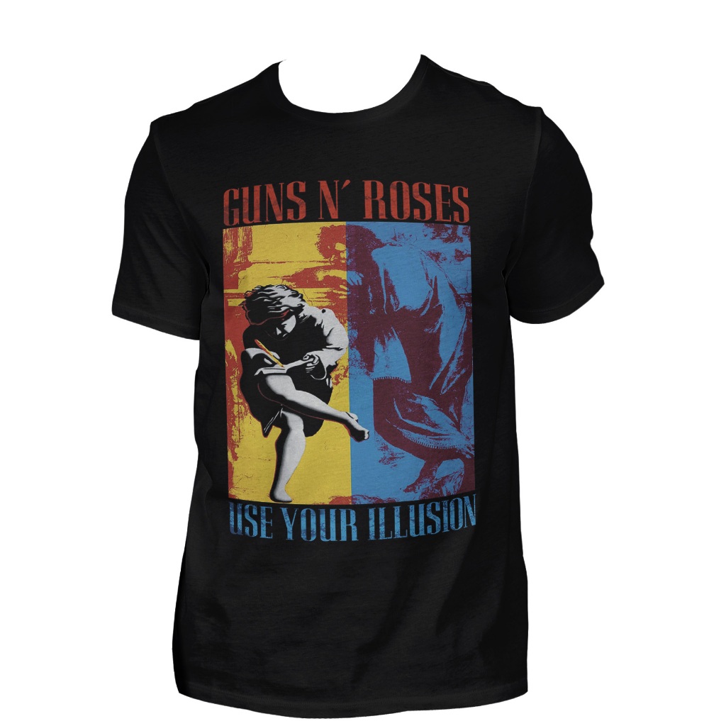 Camiseta Unissex Guns N' Roses use your illusion GNR21 | Shopee Brasil